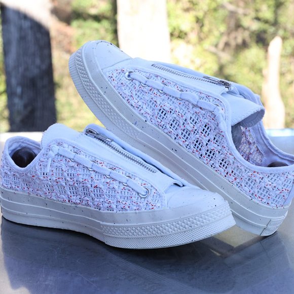 Converse Chuck 70 Low White Crochet Women’s Size 9 - Picture 7 of 11